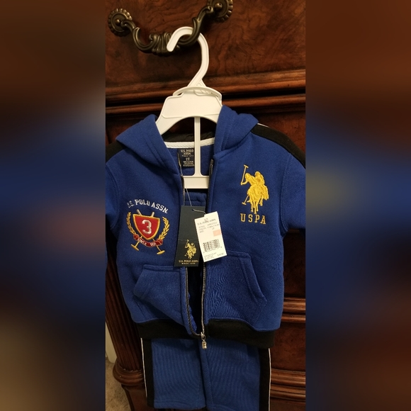 U.S. Polo Assn. 2-pc Set (Unisex), NWT, Size 2T - Picture 3 of 8